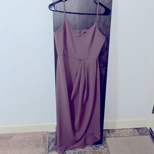 Mauve dress